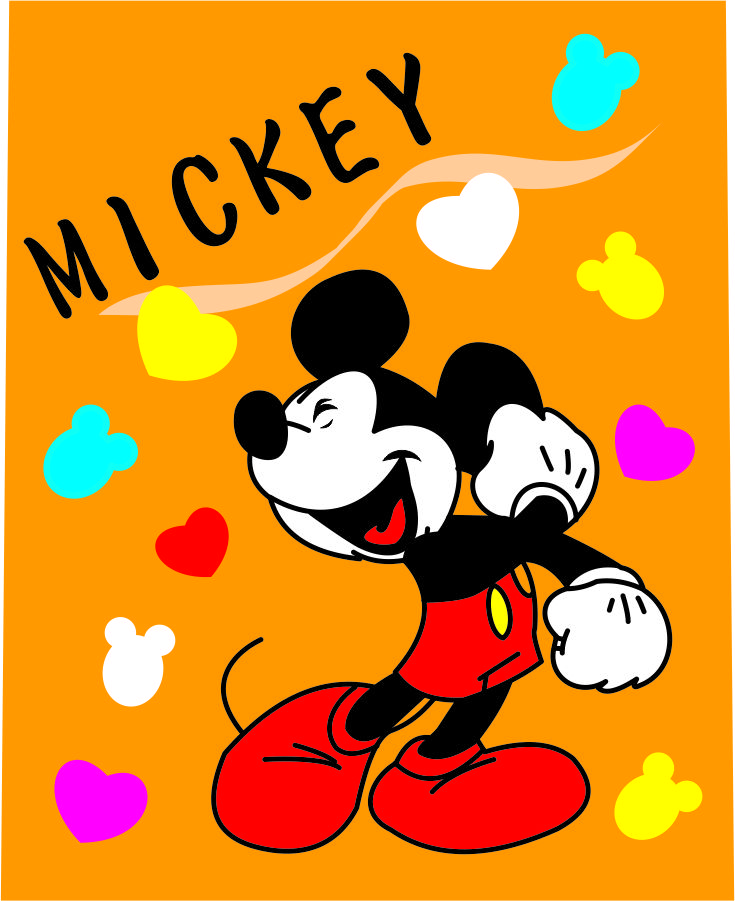 Mickey Mouse Logo 20 vinyl decal